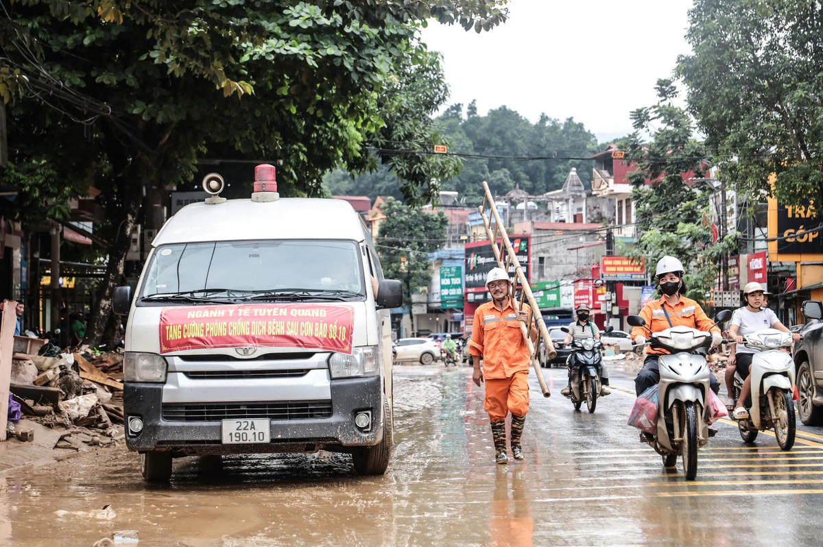 Phường Hà Giang gượng dậy giữa hoang tàn sau lũ dữ