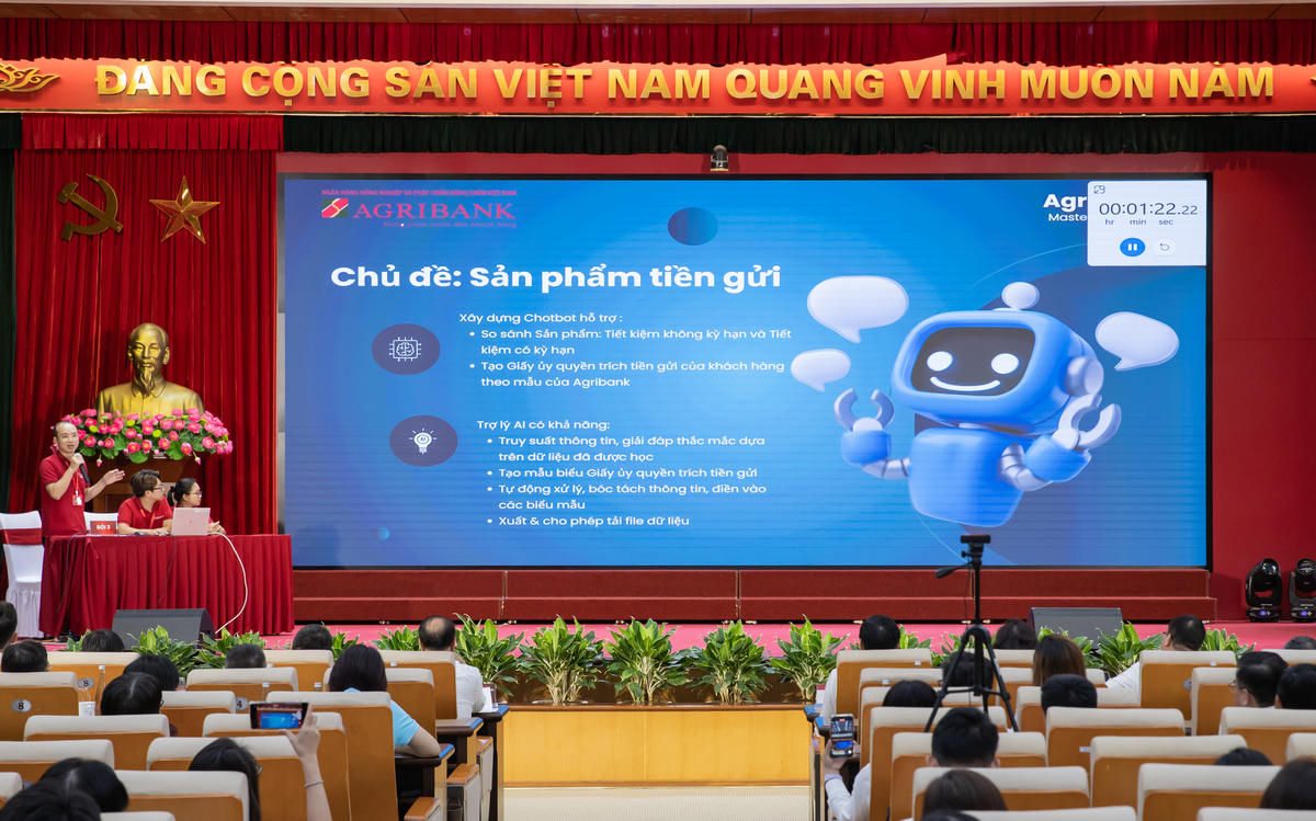 Toàn cảnh hội thi.