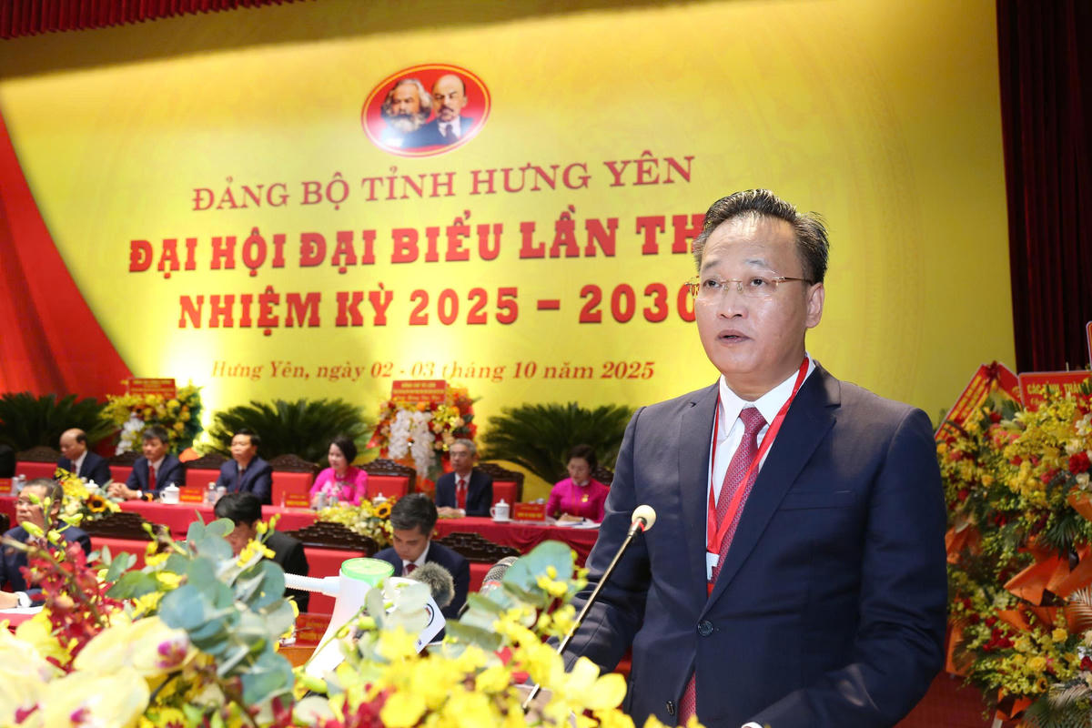 Bí thư Tỉnh ủy Hưng Yên Nguyễn Hữu Nghĩa. Ảnh: Ban Tổ chức. 