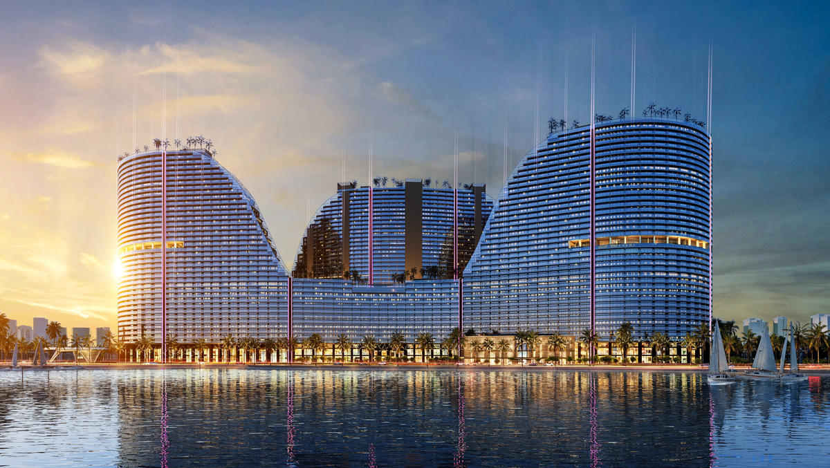 Phối cảnh 12 tòa tháp dự án Noble Crystal Riverside.