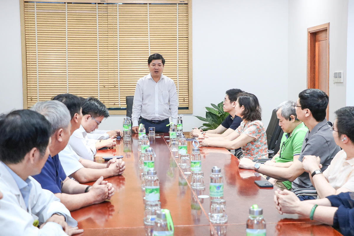 Bí thư Thành ủy Lương Nguyễn Minh Triết cho rằng ca ghép ga thành công là “quả ngọt” của cả một quá trình nỗ lực, kiên trì và phối hợp chặt chẽ giữa các bên. Ảnh: Nguyễn Tú.