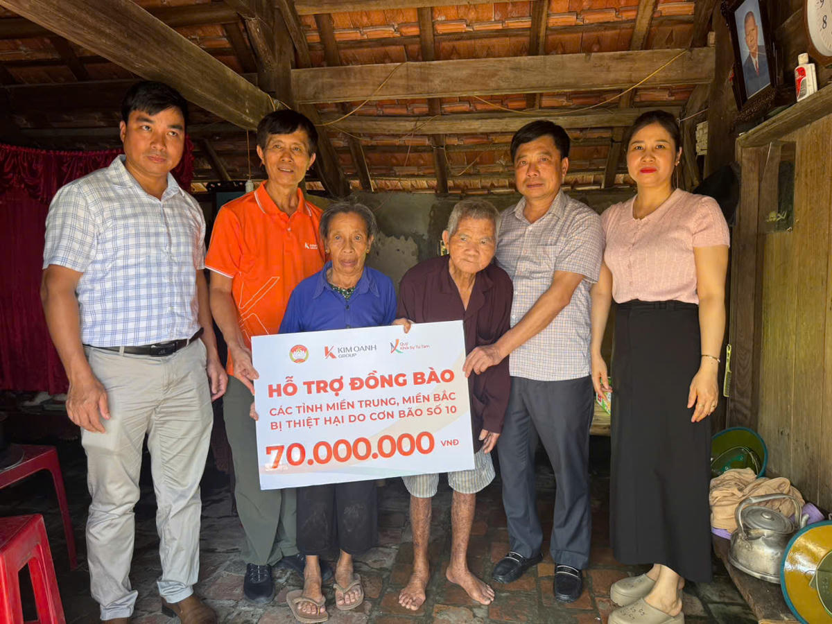 Mỗi hộ dân được Quỹ Thiện từ tâm hỗ trợ 70 triệu đồng để xây dựng, sửa chữa nhà ở. Ảnh: NT.