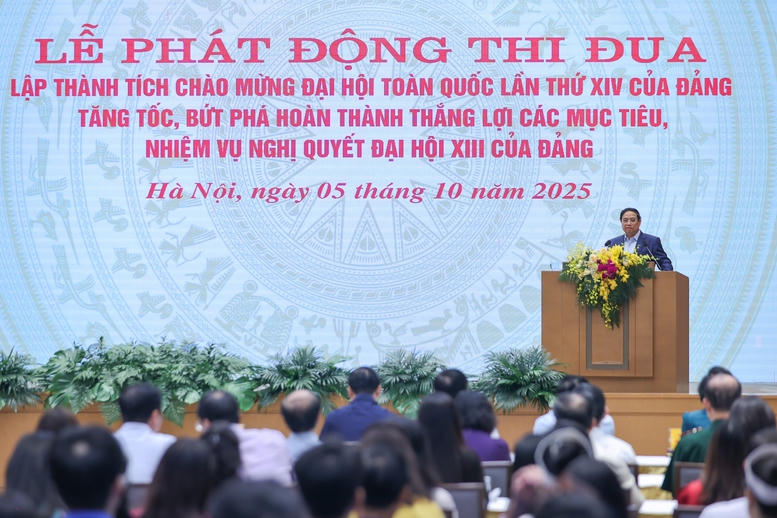 Quang cảnh lễ phát động. Ảnh: Nhật Bắc.