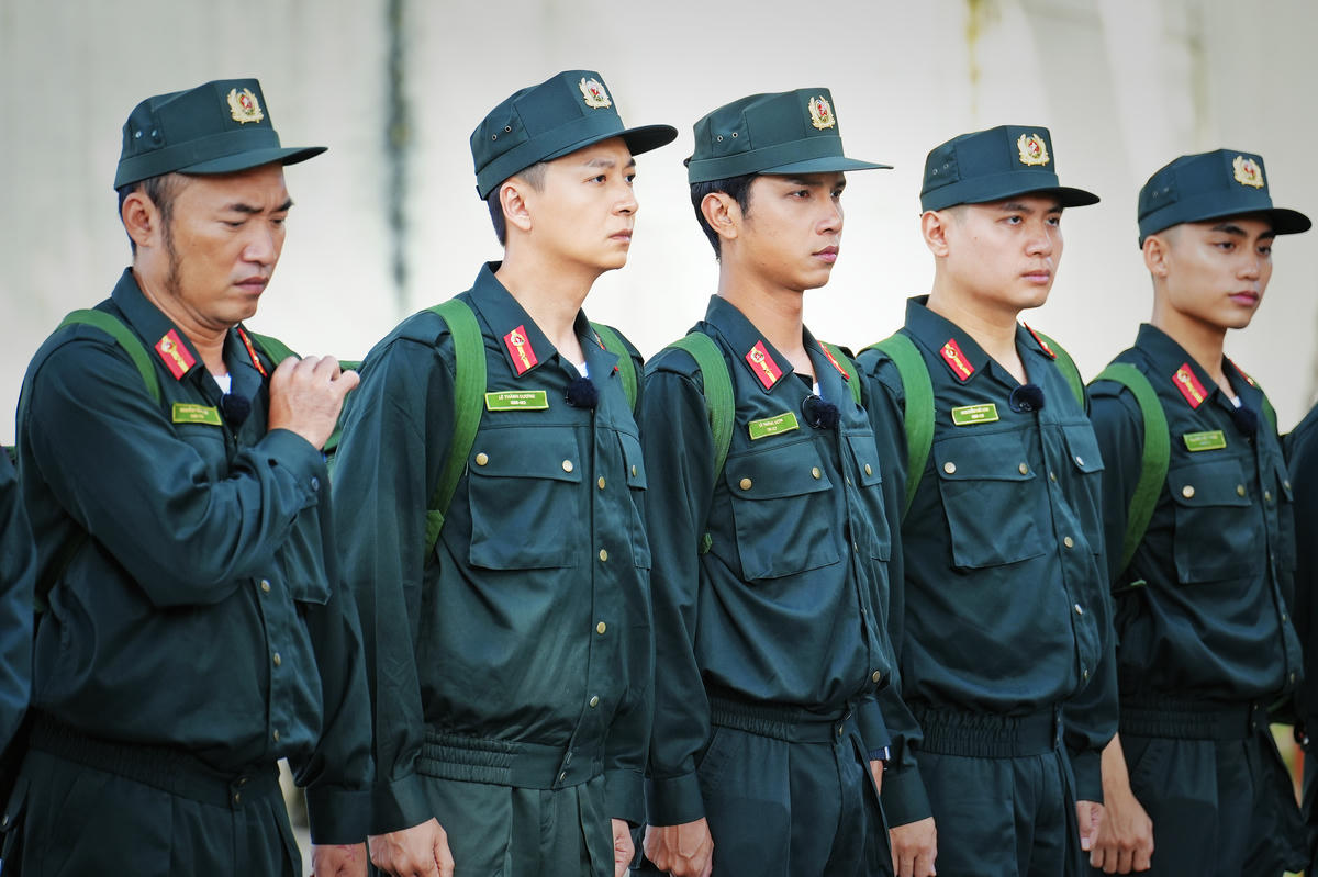 Ngô Kiến Huy trở lại với Chiến sĩ quả cảm sau chấn thương ở chân. Ảnh: H.A.