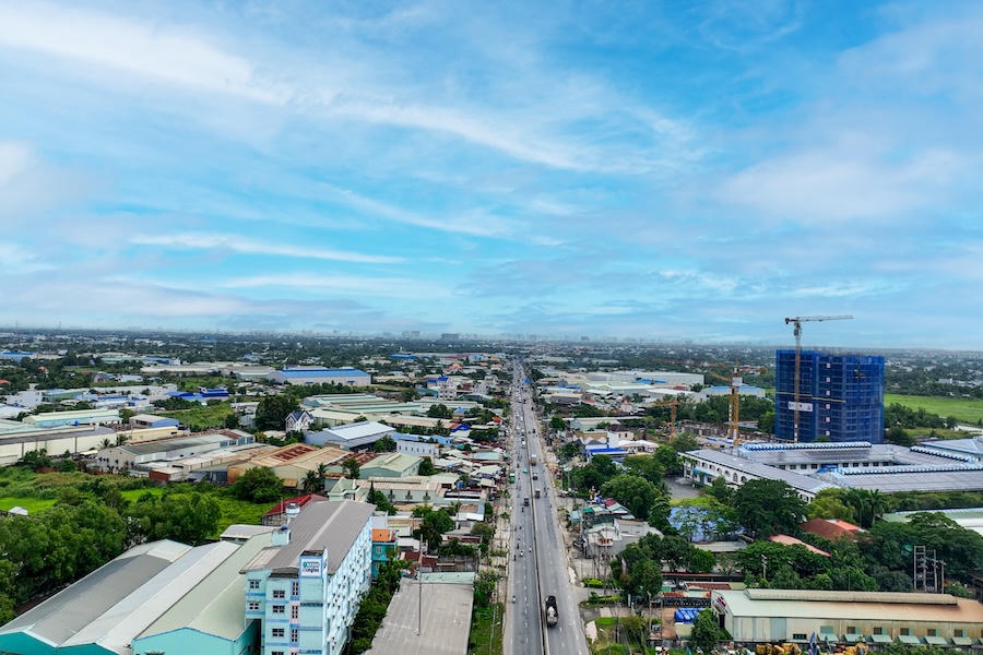 Trục đường Lê Khả Phiêu cửa ngõ TP.HCM đi Tây Ninh sẽ được mở rộng lên 10 đến 12 làn xe