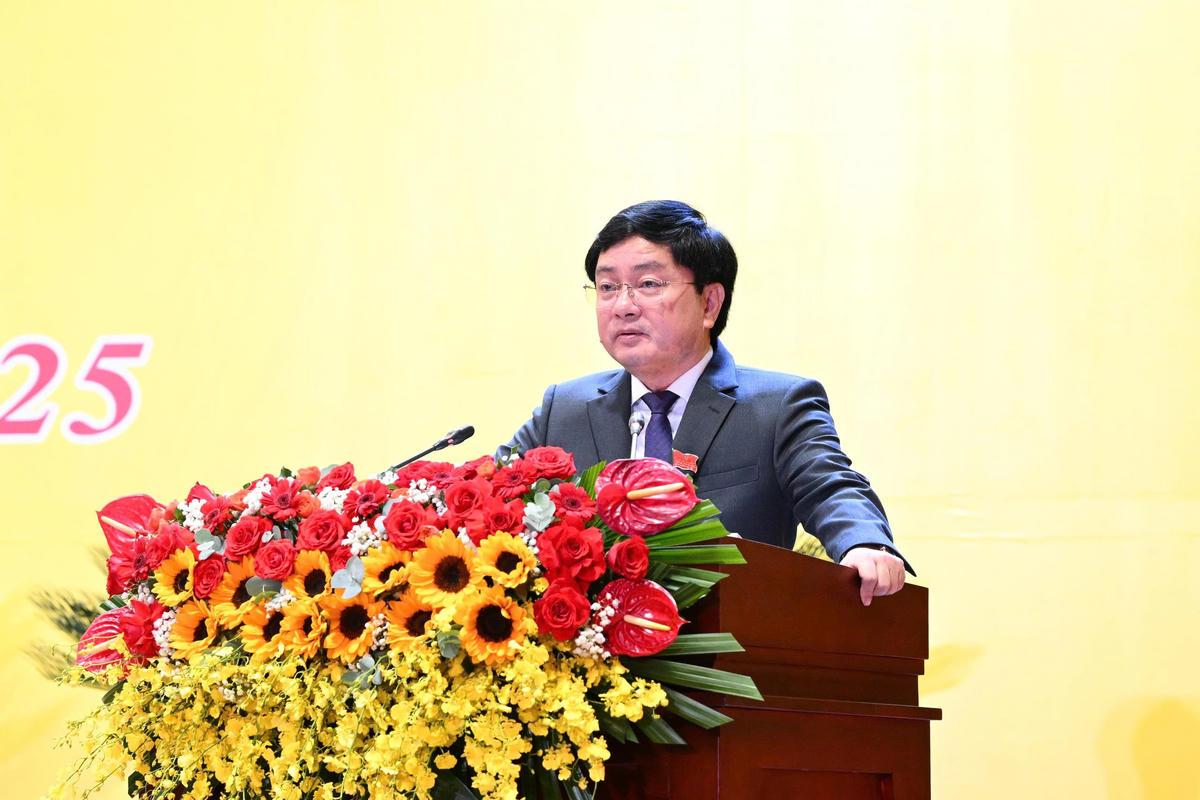 Ông Nguyễn Văn Quyết, Bí thư Tỉnh uỷ Tây Ninh phát biểu tại phiên trù bị. ảnh BTC.