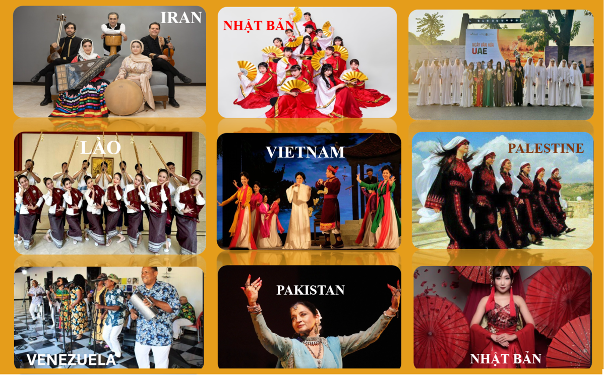 Lễ hội Văn hoá Thế giới lần thứ nhất tại Hà Nội: Cầu nối của văn hoá, nghệ thuật và lòng nhân ái