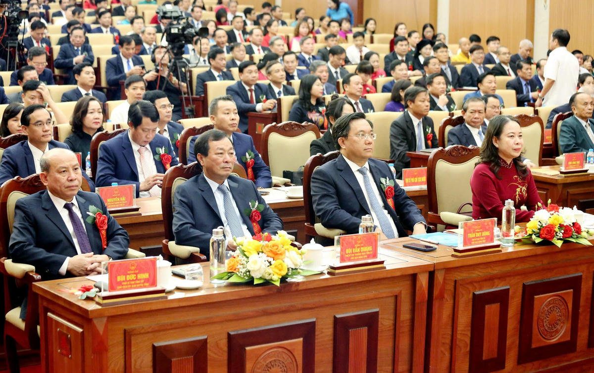 Các đại biểu dự Đại hội