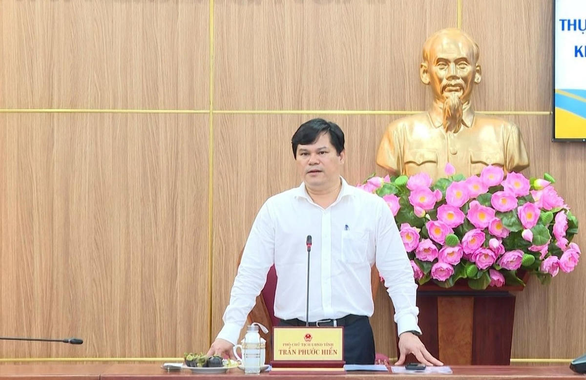 Phó Chủ tịch UBND tỉnh Quảng Ngãi Trần Phước Hiền. Ảnh: CV.
