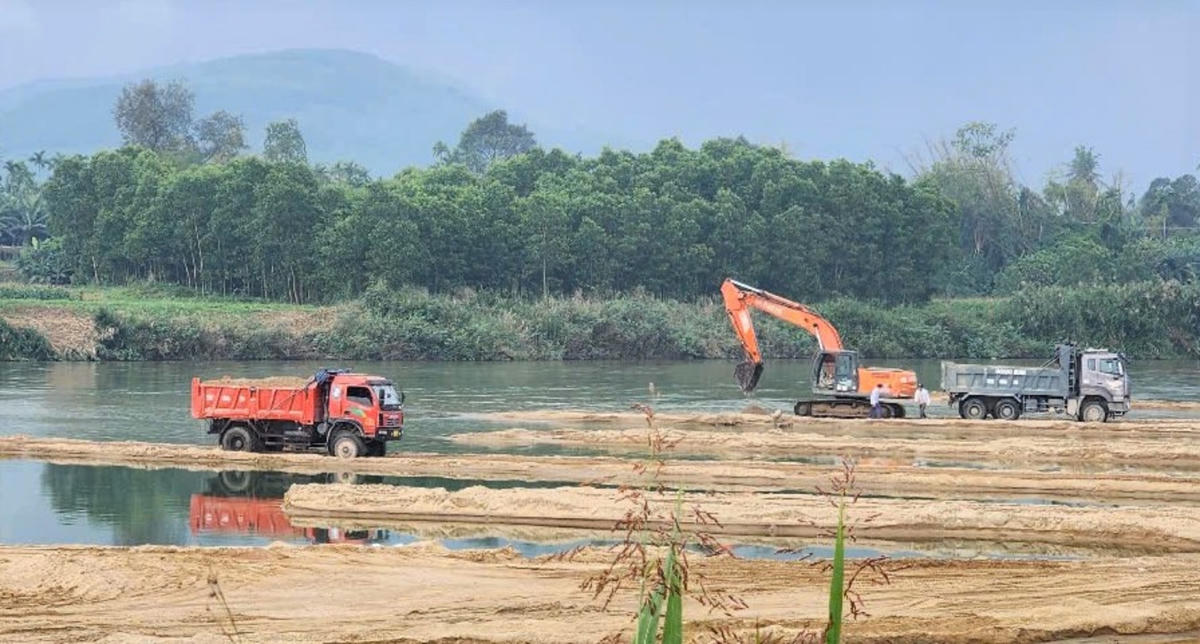 Các mỏ khoáng sản ở Quảng Ngãi được kiểm sát, giám sát chặt chẽ. Ảnh: CV.