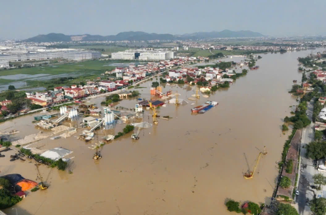 Bắc Ninh: 6.743 hộ dân vẫn bị lũ cô lập