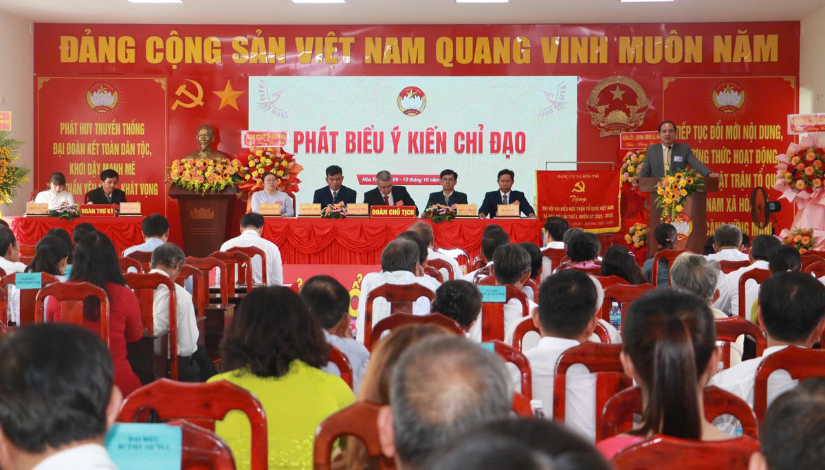 Quang cảnh đại hội. (ảnh X.H)
