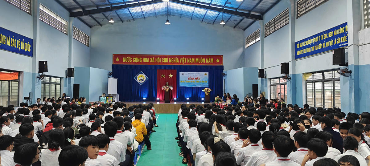 Phường Cẩm Lệ ra mắt mô hình "Internet an toàn". Ảnh: Nguyễn Tú.