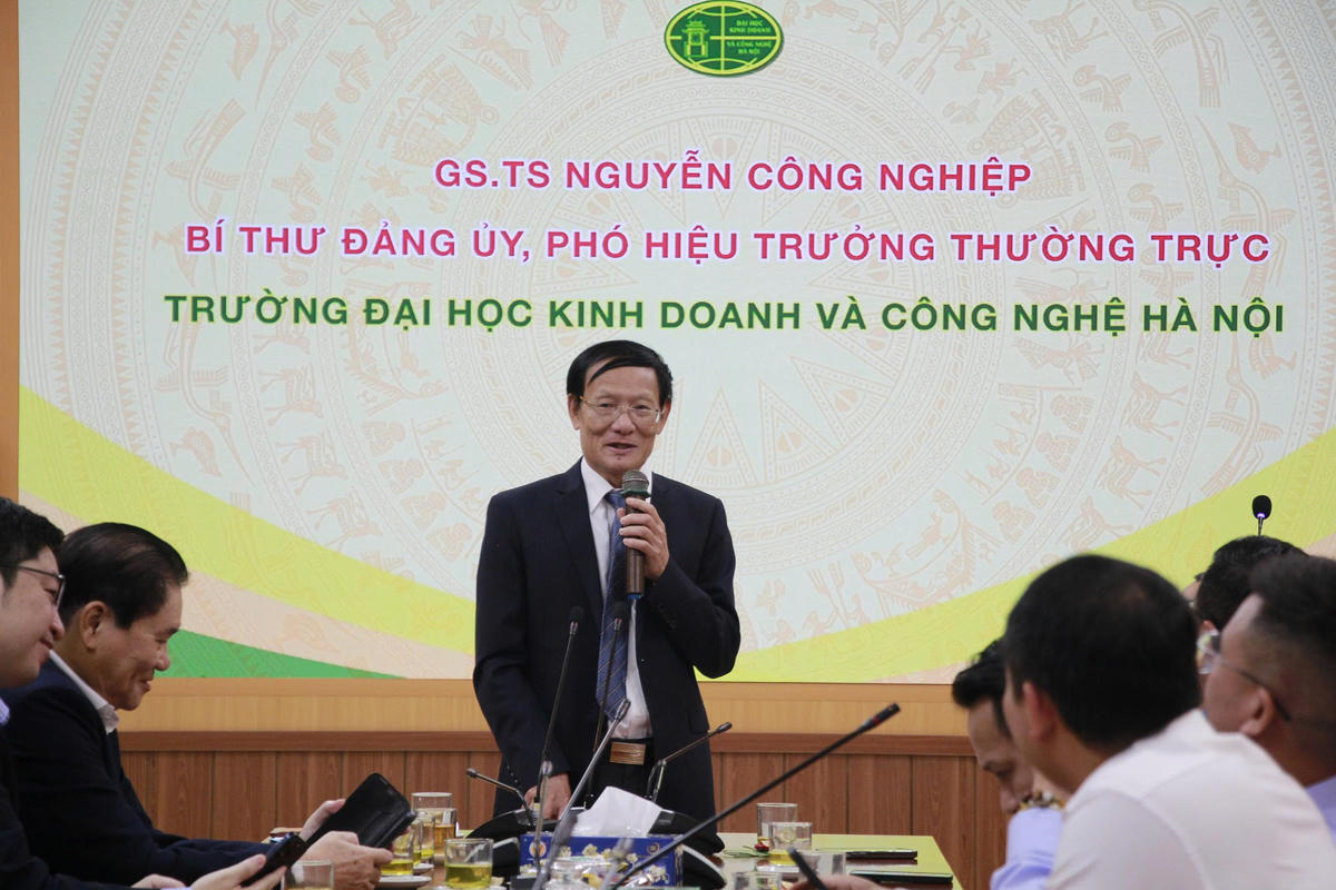 HUBT tăng cường kết nối doanh nghiệp, đồng hành cùng sinh viên lập nghiệp