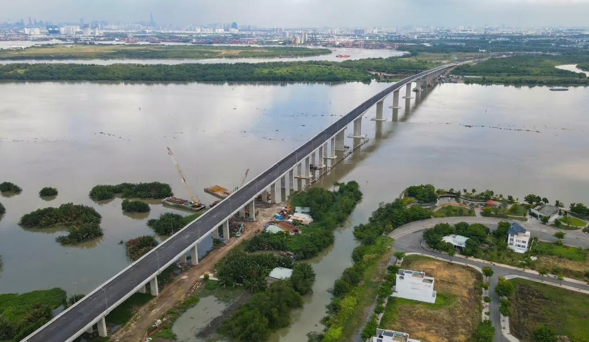 Cầu đường Vành đai 3 TP Hồ Chí Minh. Ảnh: TL.