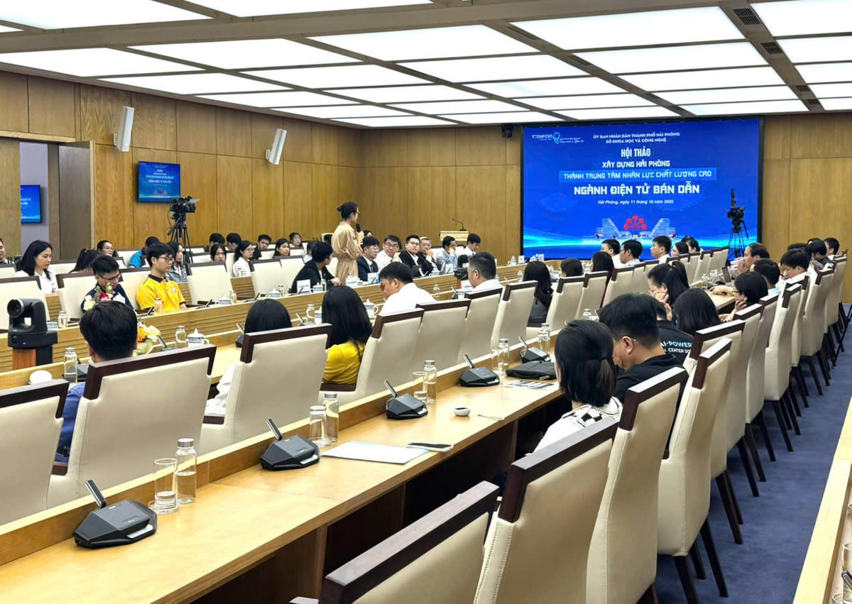 Quang cảnh hội thảo. Ảnh: PT.&nbsp;