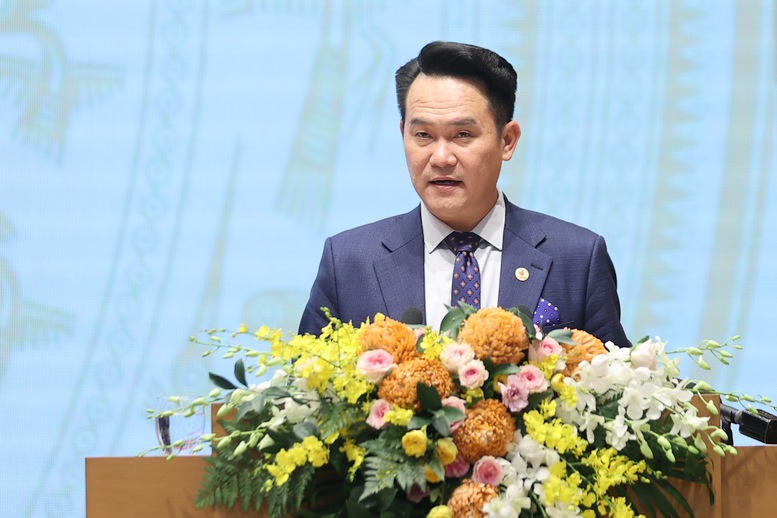 Ông Đặng Hồng Anh - Chủ tịch Hội Doanh nhân Trẻ Việt Nam.