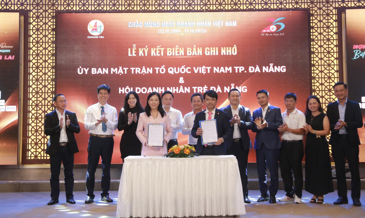 Ủy ban Mặt trận Tổ quốc Việt Nam TP Đà Nẵng cùng Hội Doanh nhân trẻ thực hiện các chương trình vì cộng đồng