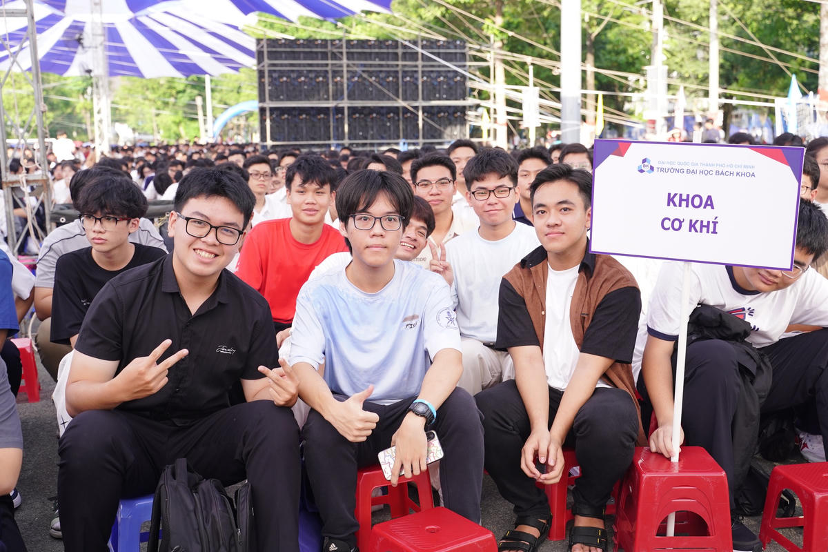 Sinh viên Trường ĐH Bách khoa (ĐH Quốc gia TPHCM). Ảnh: NTCC.