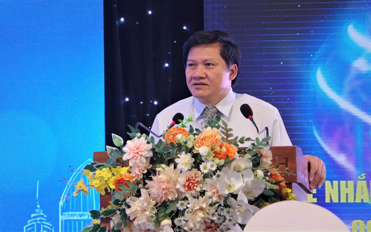 Phó Chủ tịch Thường trực HĐND tỉnh Gia Lai Trương Văn Đạt phát biểu chỉ đạo tại hội nghị. Ảnh: CV.