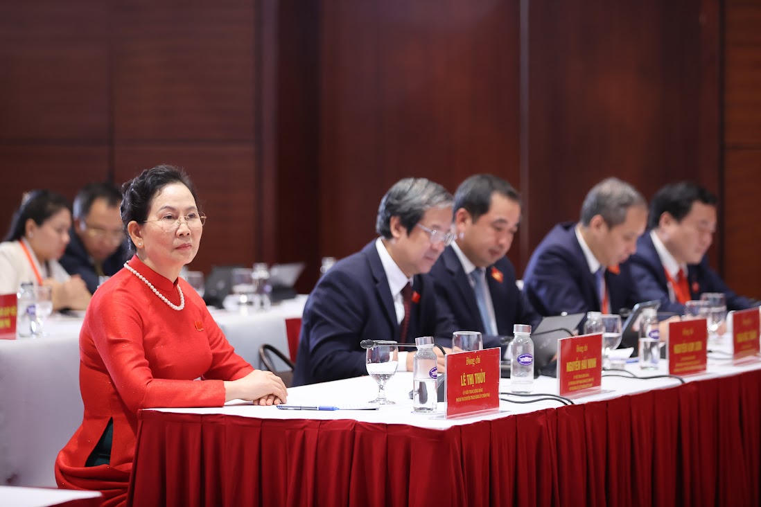 Các đại biểu tham dự họp báo - Ảnh: VGP/Nhật Bắc