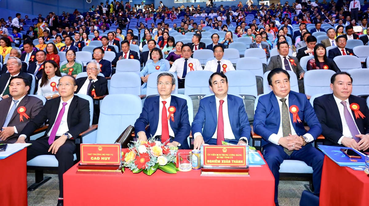 Các đại biểu tham dự Đại hội. (ảnh Thùy Trang)