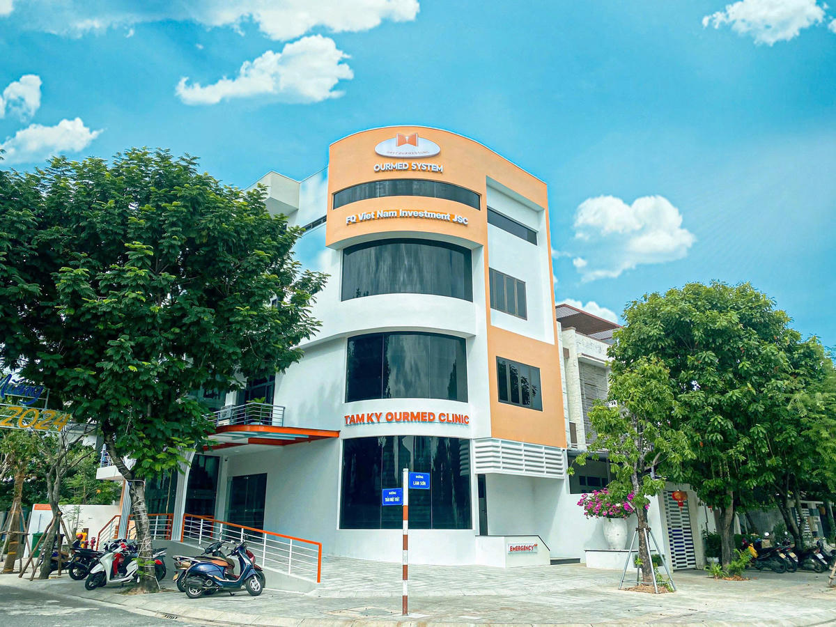 Phòng khám Ourmed Tam Kỳ trực thuộc chủ đầu tư. Ảnh: CV.