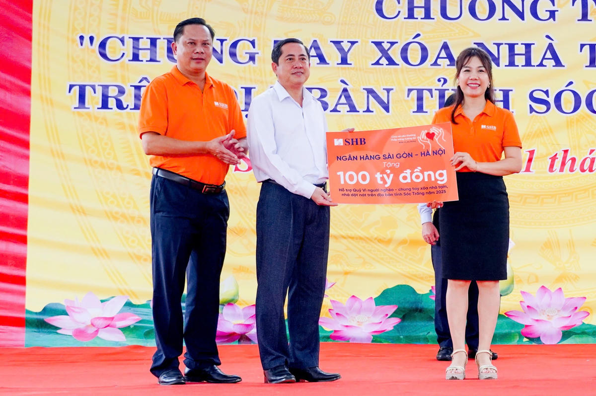 SHB chung tay xóa nhà tạm, nhà dột nát.