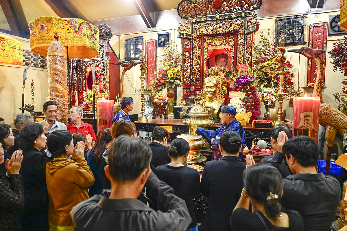 Lễ hội Nguyễn Trung Trực từ lâu trở thành nét đẹp văn hóa ở miền Tây Nam bộ. Ảnh Nguyễn Minh.