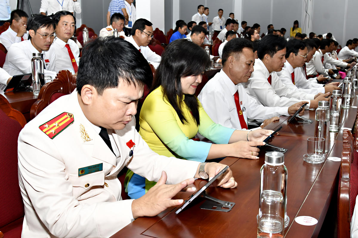 Đại hội đại biểu Đảng bộ tỉnh Cà Mau lần thứ I, nhiệm kỳ 2025-2030 với sự tham dự của 450 đại biểu chính thức, đại diện cho hơn 80.000 đảng viên trong toàn tỉnh. Ảnh: BTC