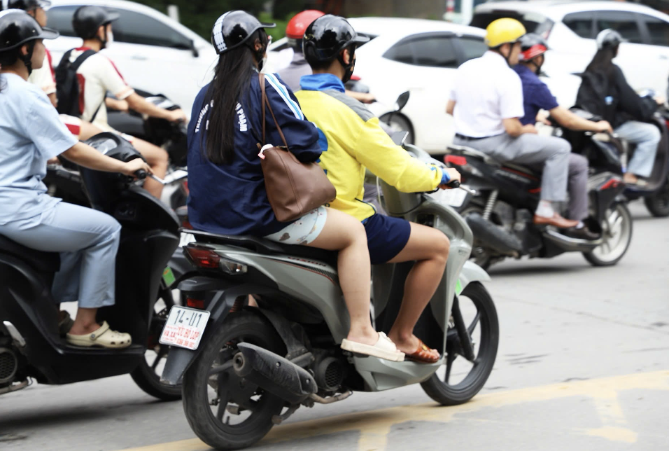 Các trường hợp che biển số đa phần là các tài xế lái xe công nghệ.