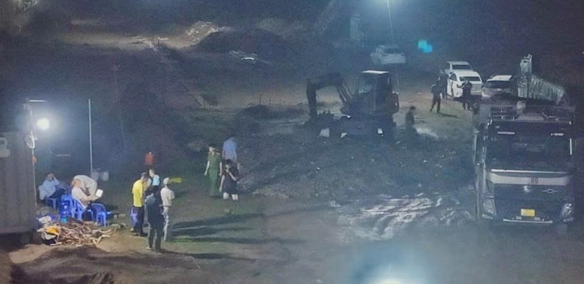 Hiện trường vụ việc. Ảnh: Công an tỉnh Hưng Yên.