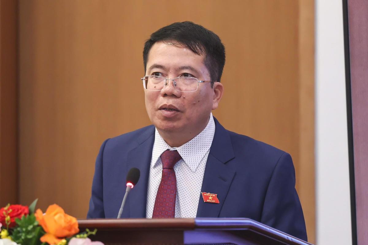 Ông Nguyễn Văn Hiển thông tin tại cuộc họp báo (Ảnh: Quang Vinh)