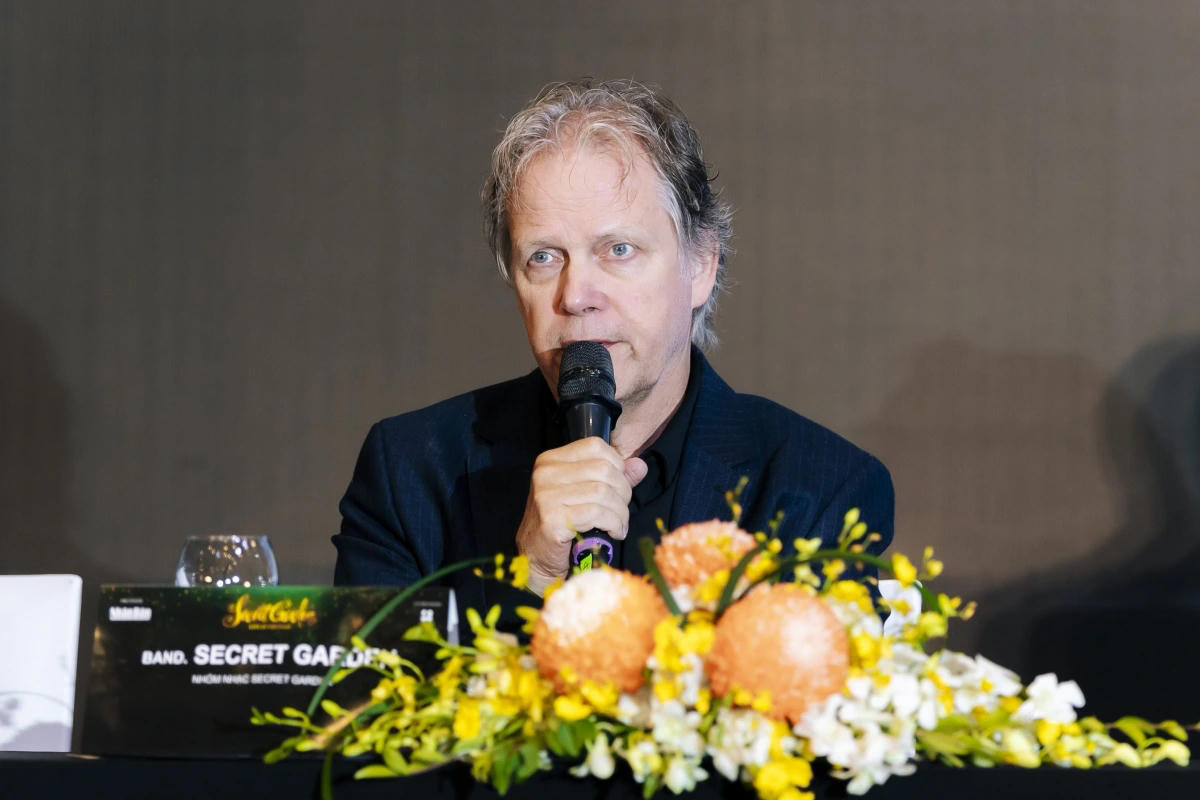 Nghệ sĩ Rolf Løvland. Ảnh: BTC.