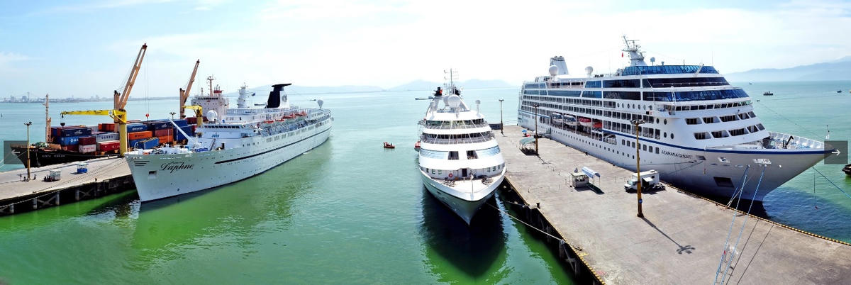 Cảng Tiên Sa trong tương lai chuyển đổi thành cảng du lịch chuyên phục vụ tàu du lịch biển, du thuyền. Ảnh: Nguyễn Tú.