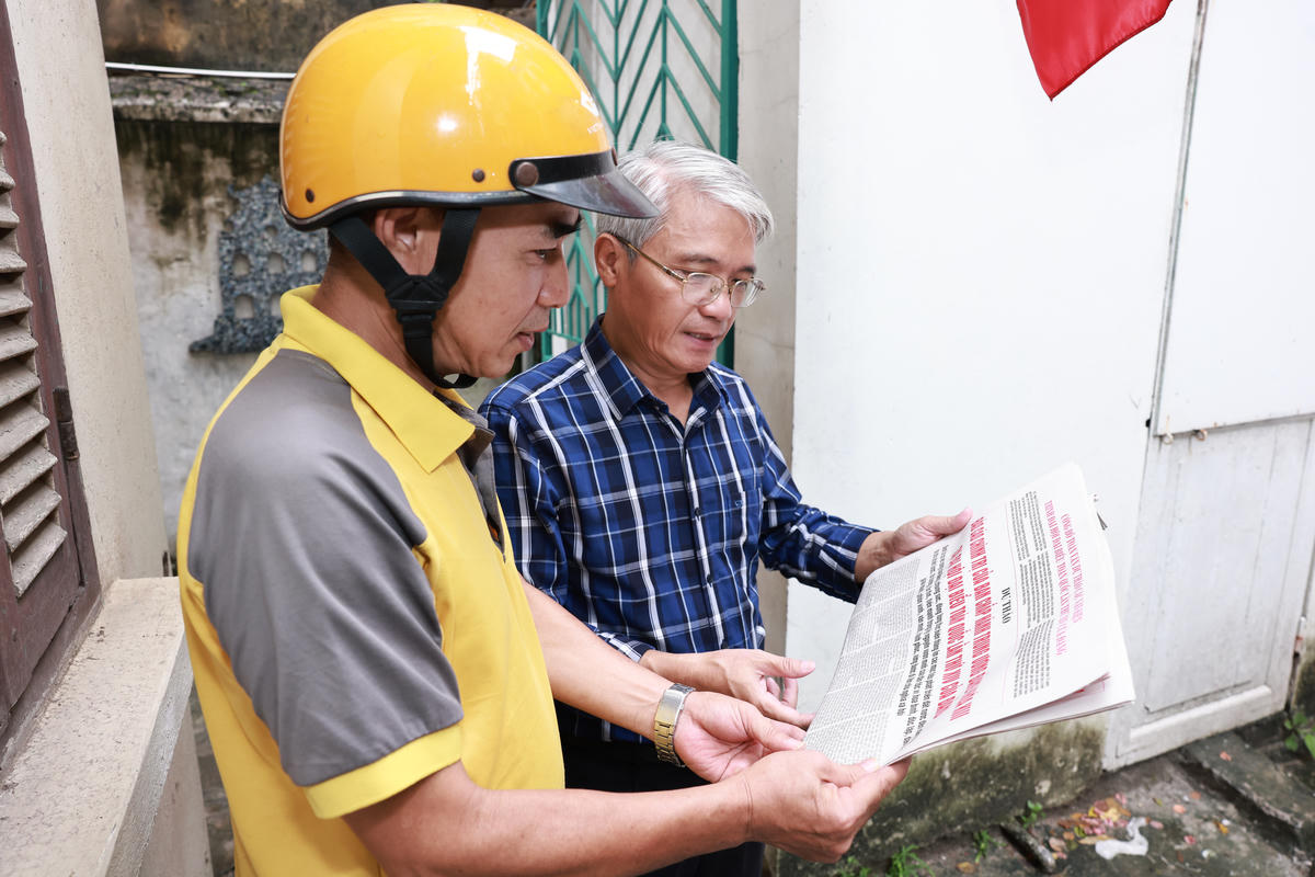 Bưu điện Việt Nam chuyển phát gần 110.000 bản phụ trương công bố dự thảo các văn kiện trình Đại hội XIV của Đảng đến độc giả cả nước
