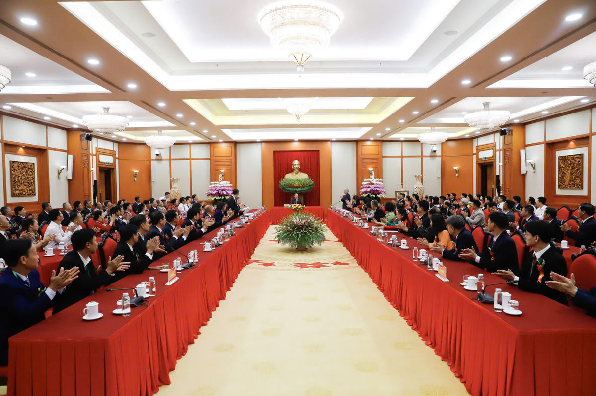 Toàn cảnh buổi gặp mặt.