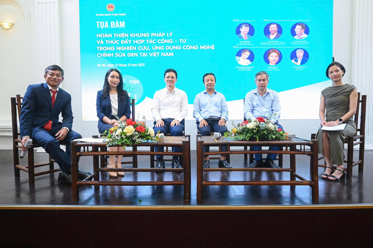 Theo các đại biểu để thúc đẩy công nghệ chỉnh sửa gen, cần rà soát và hoàn thiện môi trường pháp lý, tạo điều kiện thuận lợi cho doanh nghiệp và nhà khoa học. Ảnh: NN