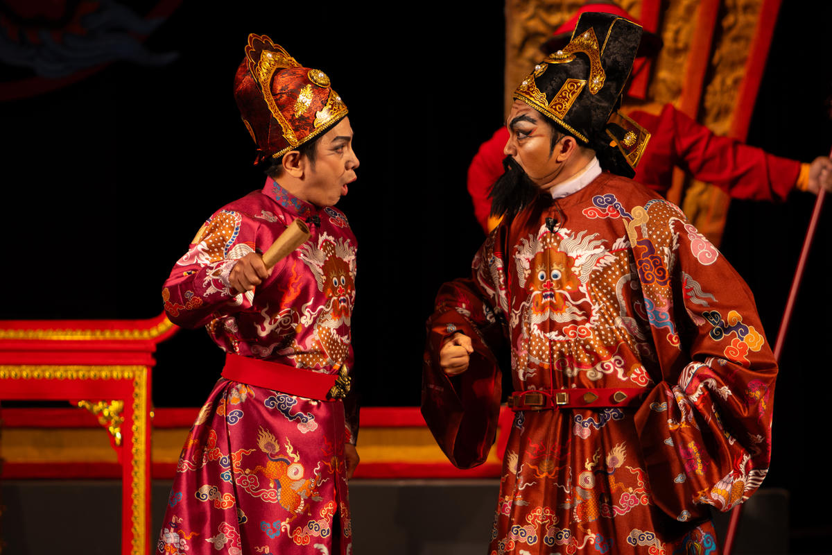 Vở kịch “Đức thượng công Tả quân Lê Văn Duyệt - Người mang chín án tử” của Nhà hát Kịch Idecaf đã đạt Huy chương Vàng tại “Liên hoan Sân khấu TP Hồ Chí Minh lần I - năm 2024” sẽ được diễn nhiều suất nhân dịp này.