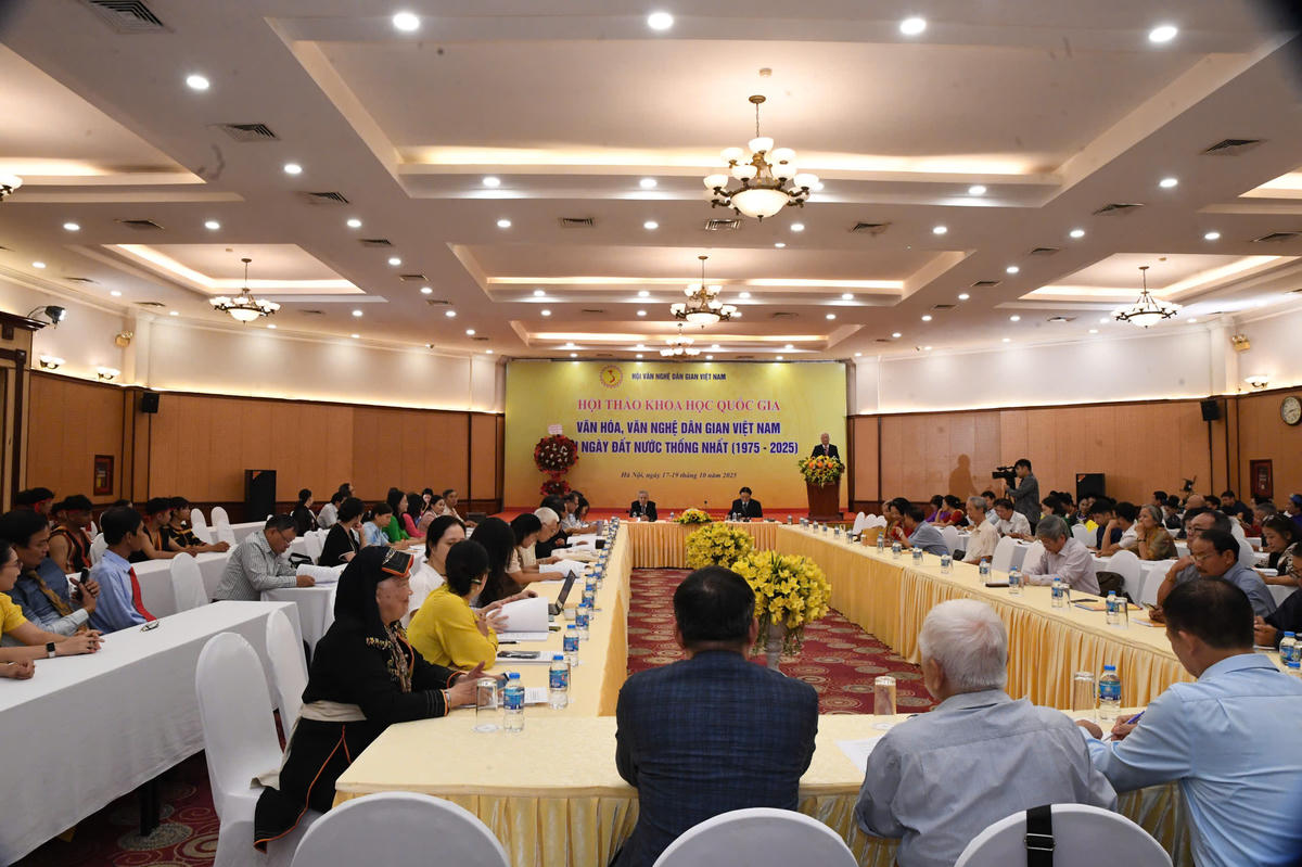 Hội thảo thu hút sự quan tâm đông đảo các chuyên gia văn hóa, nhà khoa học. Ảnh: Phạm Sỹ. 