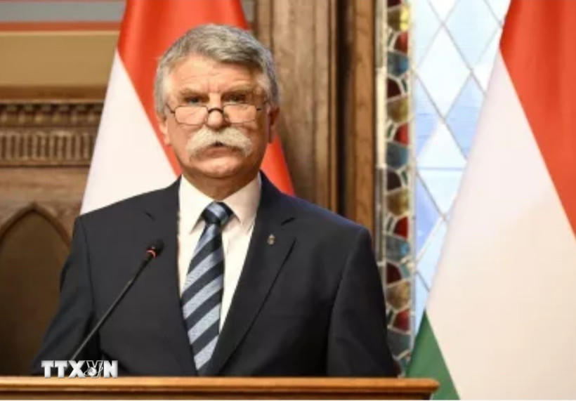 Chủ tịch Quốc hội Hungary Kover Laszlo. (Ảnh: TTXVN phát).