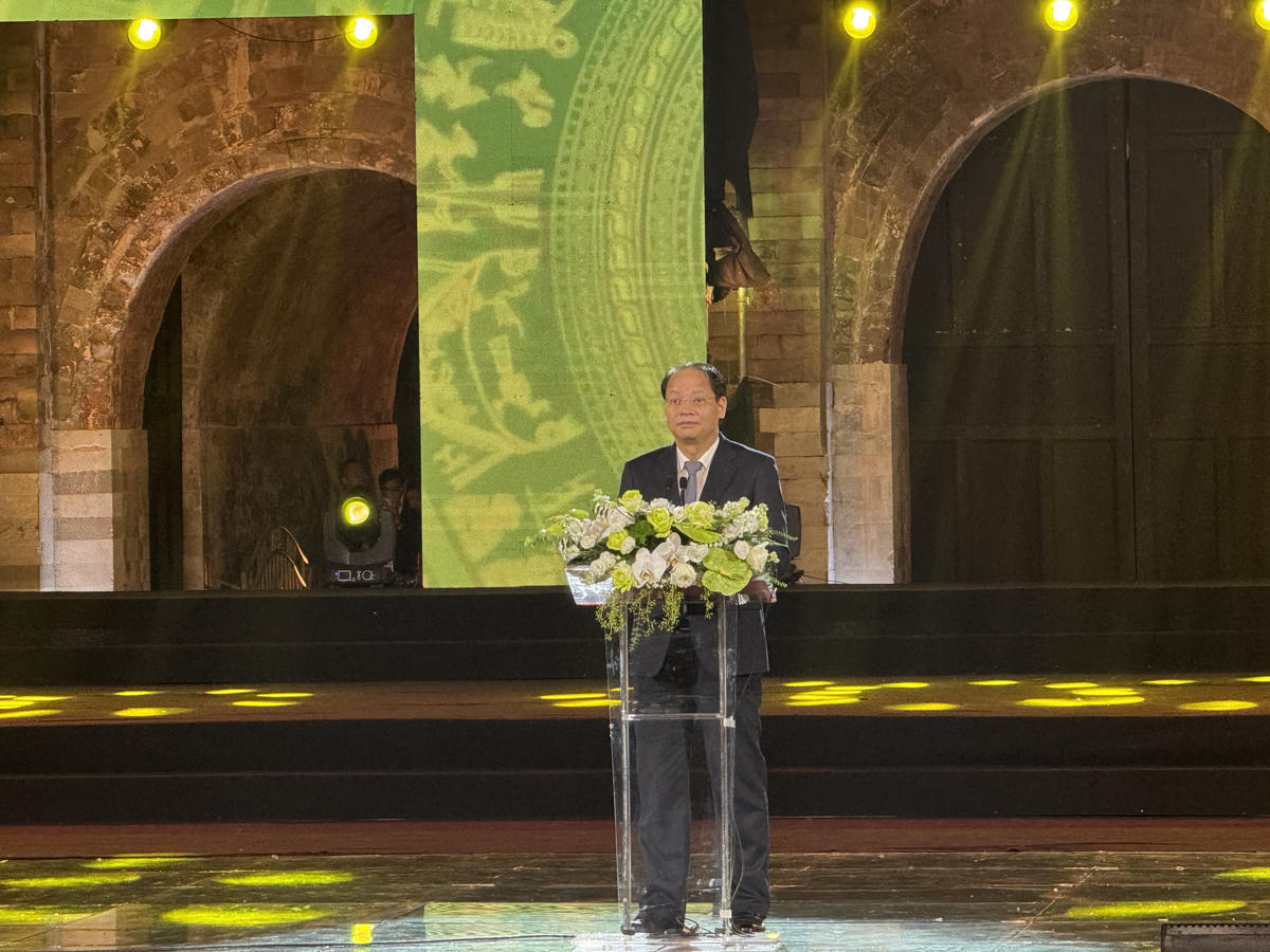 Trưởng ban Tuyên giáo và Dân vận Thành ủy Hà Nội Nguyễn Doãn Toản - Trưởng Ban Chỉ đạo giải. Ảnh: T.N