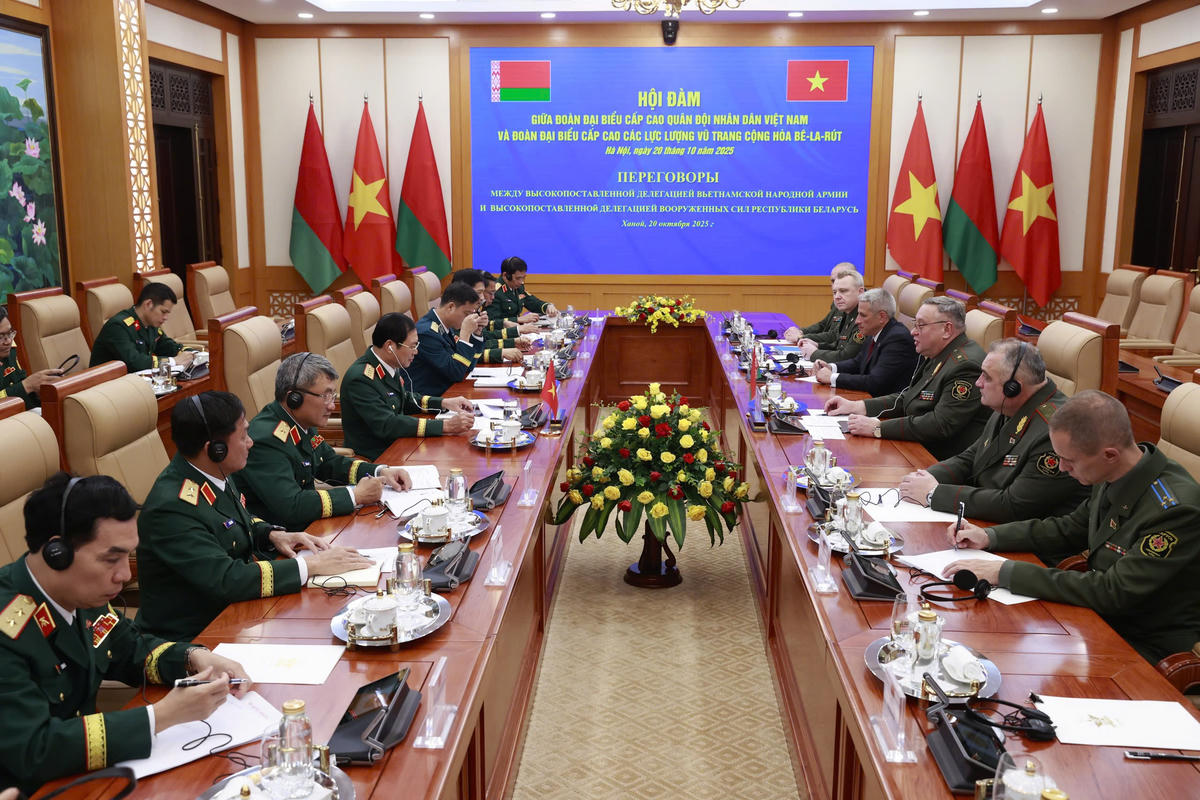 Quang cảnh Hội đàm. Ảnh: Phạm Hải.