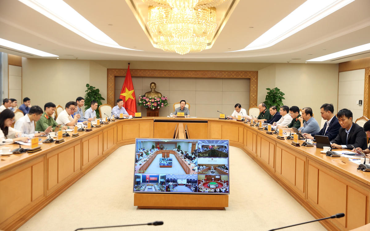 Toàn cảnh cuộc họp. Ảnh: VGP/Minh Khôi