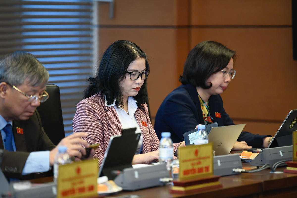 Các đại biểu tham dự phiên họp (Ảnh: Quang Vinh)