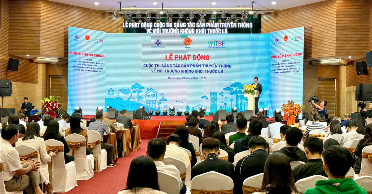 Toàn cảnh lễ phát động. Ảnh: BT.