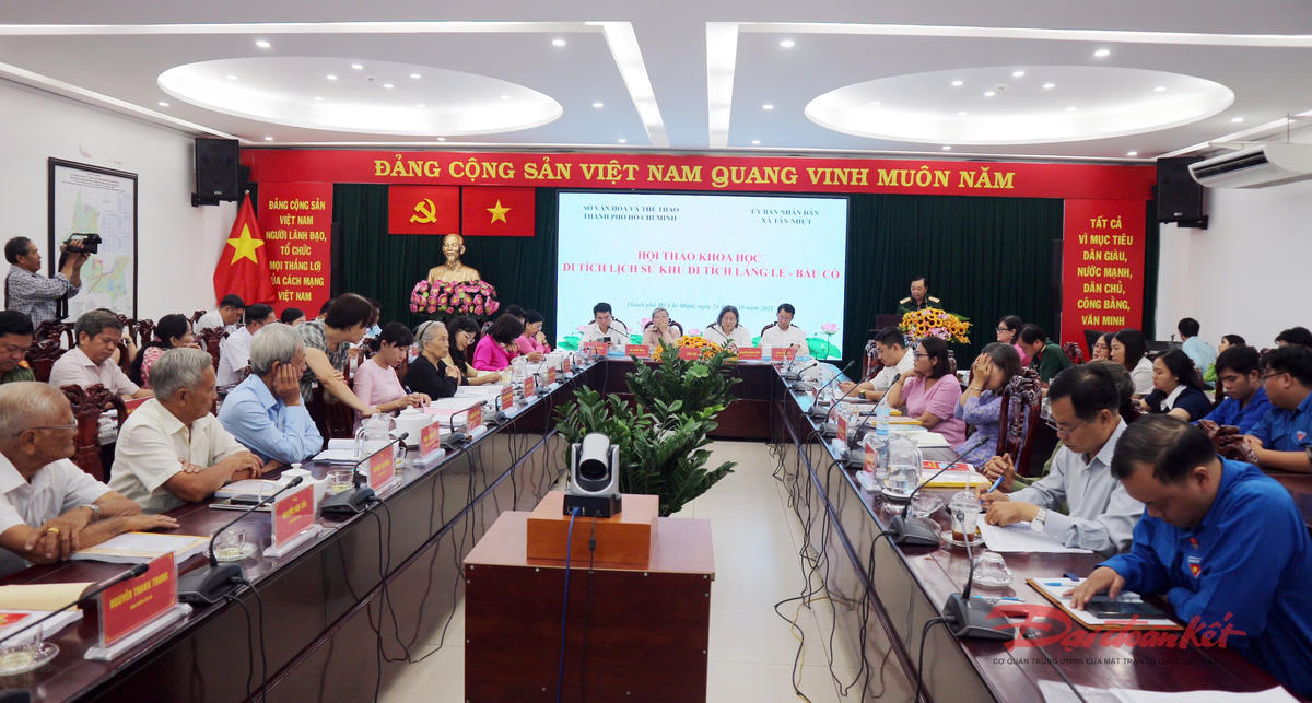 Quang cảnh hội thảo khoa học. Ảnh: H.Phúc.