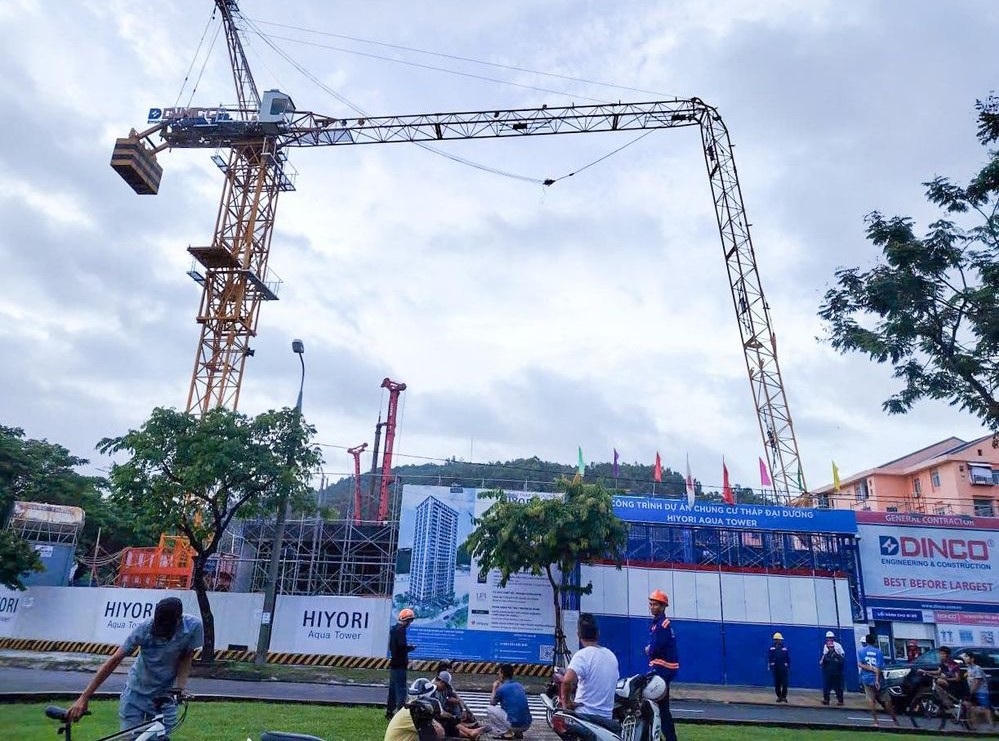 Nơi xảy ra&nbsp;vụ tai nạn lao động khiến một người tử vong ngày 23/10. Ảnh: CV.

