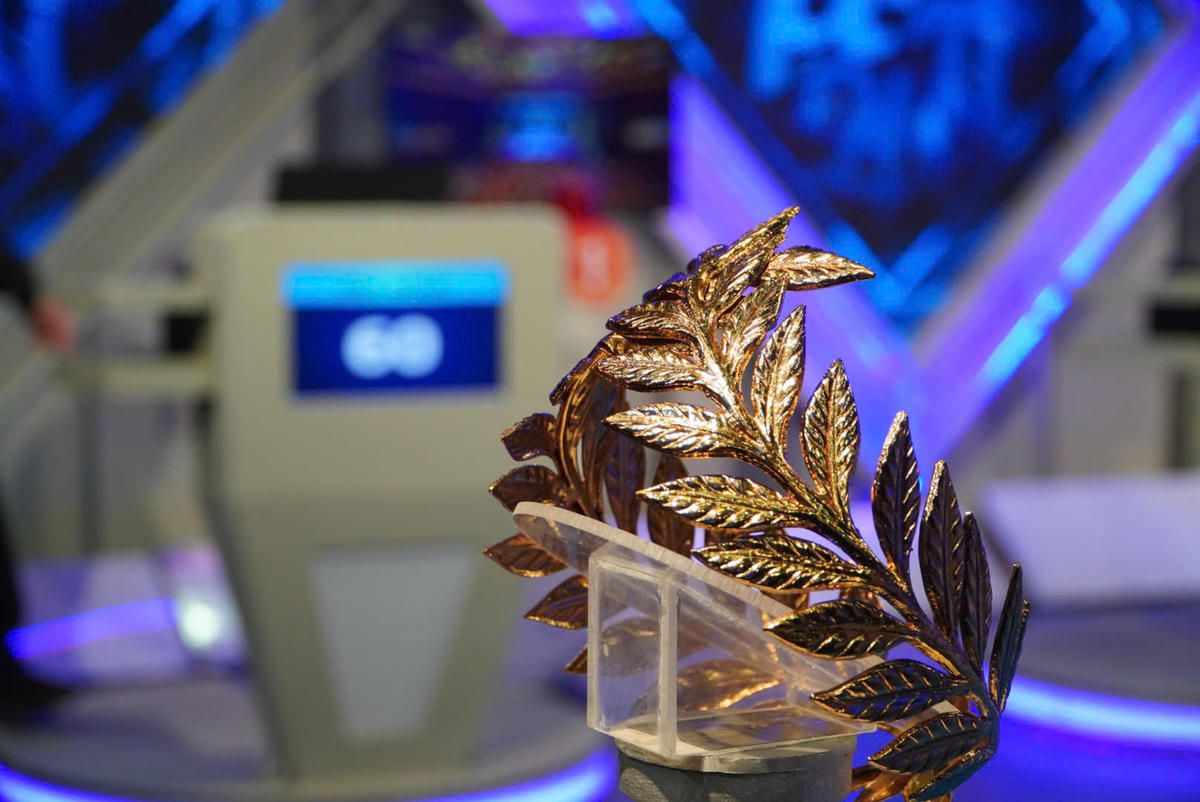 Vòng nguyệt quế giành cho nhà vô địch Đường lên đỉnh Olympia 2025. Ảnh: BTC