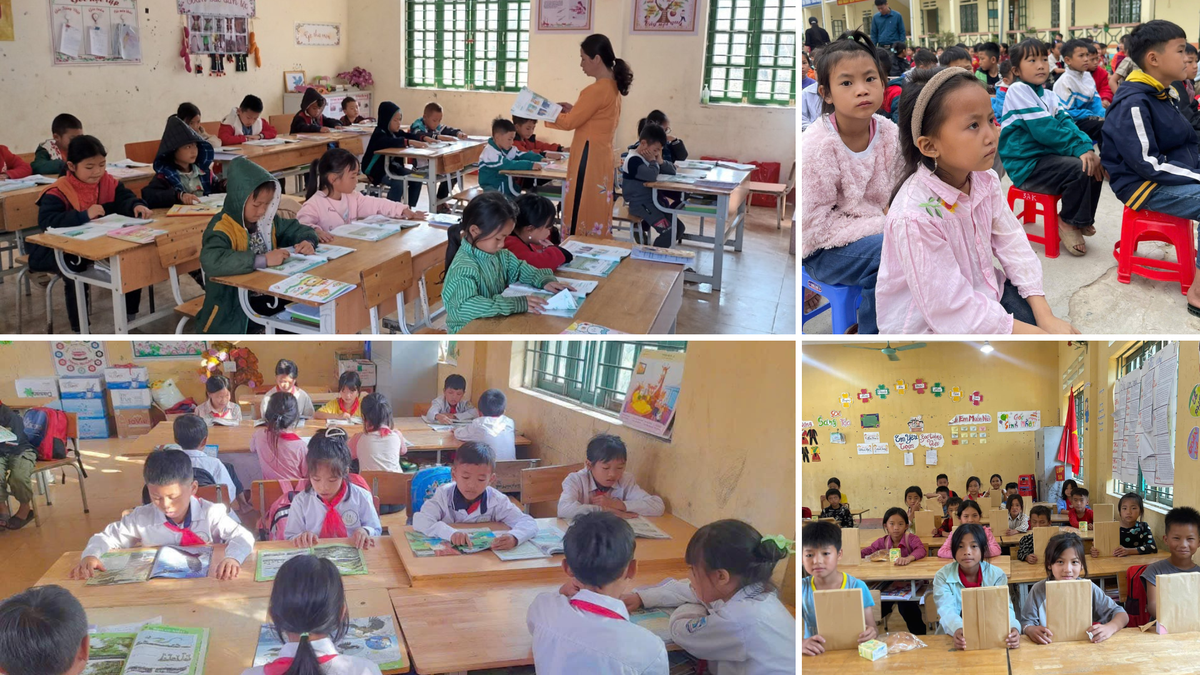 Khi trường hoàn thành sẽ giúp học sinh vùng biên được học trong điều kiện tốt hơn.&nbsp;